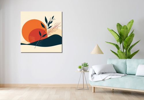 Obraz 90x90cm Zmierzch w Ciszy na Arena.pl