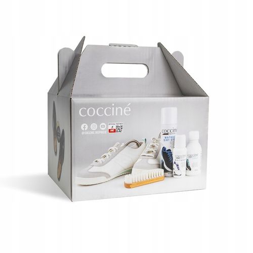 COCCINE ZESTAW DO OCHRONY BUTÓW ZAMSZ I NUBUK UNIWERSALNY IMPREGNAT na Arena.pl