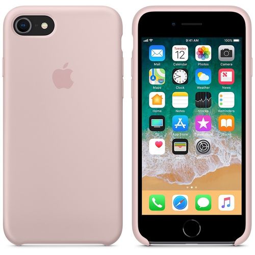 Apple iPhone 8 / 7 Silicone Case - Pink Sand na Arena.pl