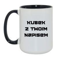 Duży Biało-Czarny 450 ml