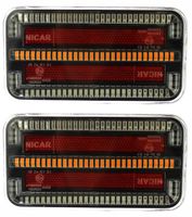 LAMPA TYLNA PRZYCZEPY ZESPOLONA LED DIODOWA PARA