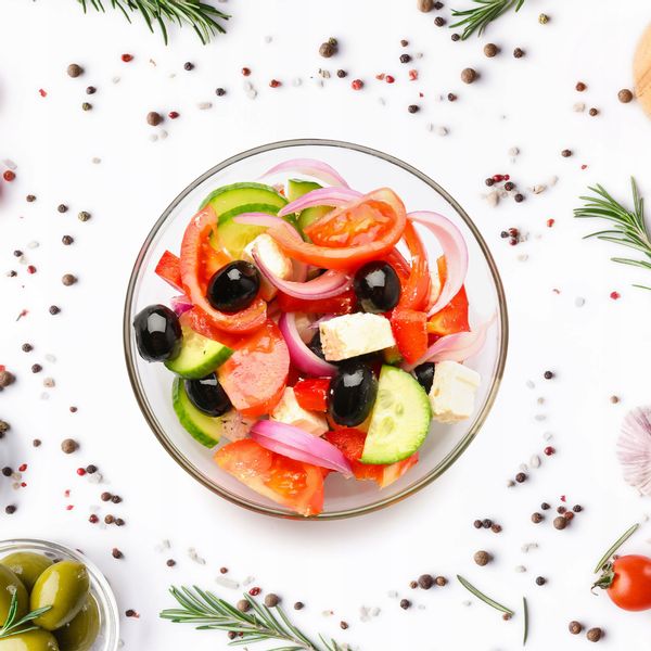 KADAX Salaterka Szklana 17cm Na Przekąski Sałatki zdjęcie 4