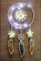 Zestaw do String Art „Strażnik Snów” - Zestaw do tworzenia łapacza snów, t…