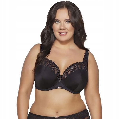 Biustonosz półusztywniany Ava 2105 czarny 80G na Arena.pl