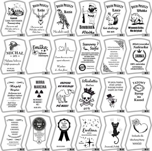 Zestaw do Whisky Karafka dwie szklanki z GRAWEREM na Arena.pl