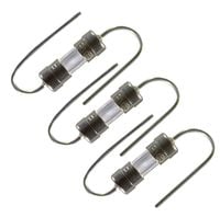 3x Bezpiecznik szklany 2A F2A 3.6x10 mm lutowany do PCB z nóżkami