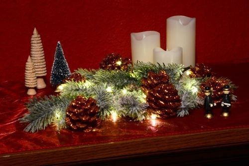 Sprężyna 50 LED ciepłe białe na Arena.pl