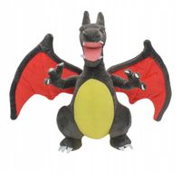 POKEMON CREWMATE PLUSZOWA MASKOTKA CZARNY CHARIZARD 25CM