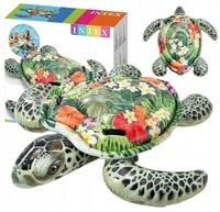 Dmuchany Materac Żółw Morski do Basenu na Plażę nad Wodę 191 x 170 cm INTEX