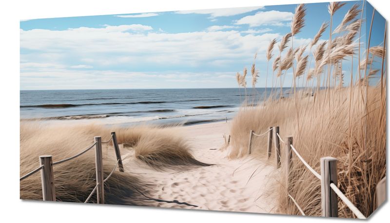 Obraz 50x30cm Nadmorski Most zdjęcie 1