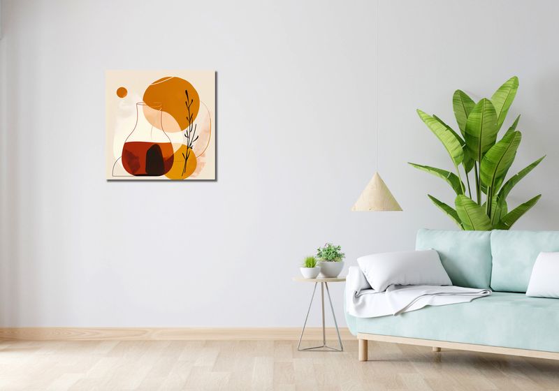 Obraz 60x60cm Esej o Barwach zdjęcie 2