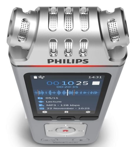 Dyktafon cyfrowy PHILIPS DVT4115 Szary na Arena.pl