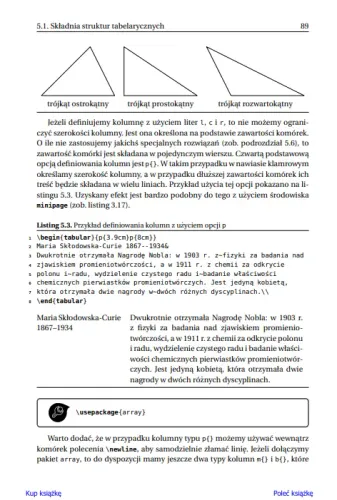 LaTeX. Praktyczny przewodnik na Arena.pl