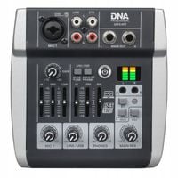 DNA QMX402 analogowy mikser dźwięku 3 kanały Bluetooth USB-C akumulator