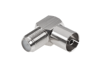 ZLA0870 Zlacze gn. TV-gniazdo F katowe metal