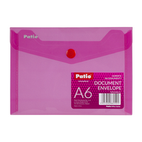 KOPERTA NA DOKUMENTY A6 PATIO RÓŻOWA
