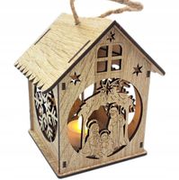 LAMPION ADWENTOWY NA BATERIE LD6 - dla dziecka na roraty