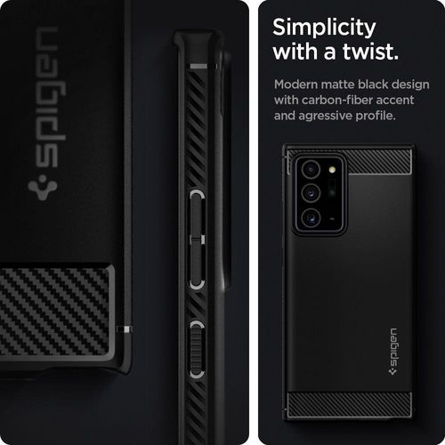 SPIGEN RUGGED ARMOR GALAXY NOTE 20 ULTRA MATTE BLACK na Arena.pl
