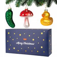 Bombki choinkowe SOXO ozdoby świąteczne Boże Narodzenie prezent na święta