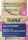 ISANA GOLD BRILLIANCE KREM DO TWARZY NA NOC 50 ML