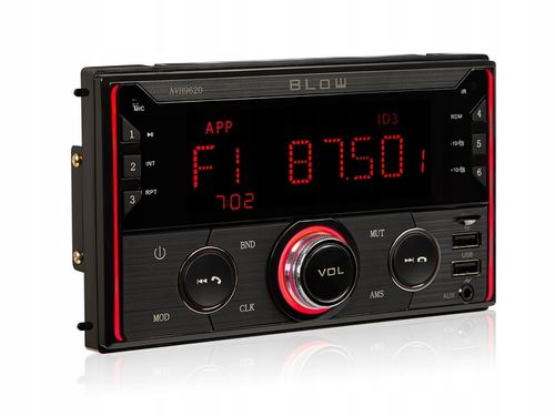 RADIO SAMOCHODOWE 2-DIN BLUETOOTH USB SD RDS LCD RGB MIKROFON PILOT na Arena.pl