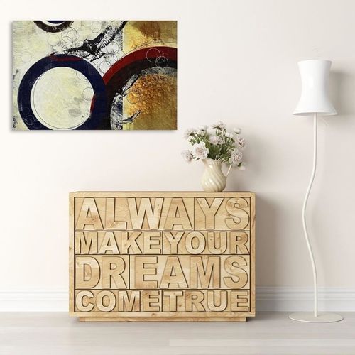 Deco Panel, Abstrakcja koła 40x30 na Arena.pl