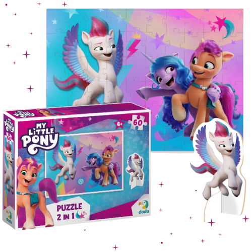 Puzzle Z Figurką My Little Pony 60 El. Dla Dzieci 200137 na Arena.pl
