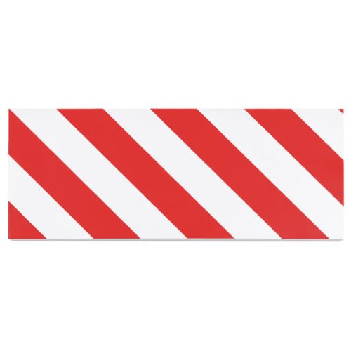 Ochraniacze ścienne, 6 szt., czerwono-białe, 50x20x2 cm, EVA na Arena.pl
