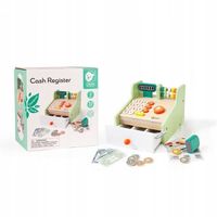 Classic World Drewniana kasa fiskalna z akcesoriami