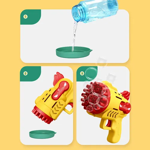 Pistolet maszynka do robienia baniek mydlanych na Arena.pl