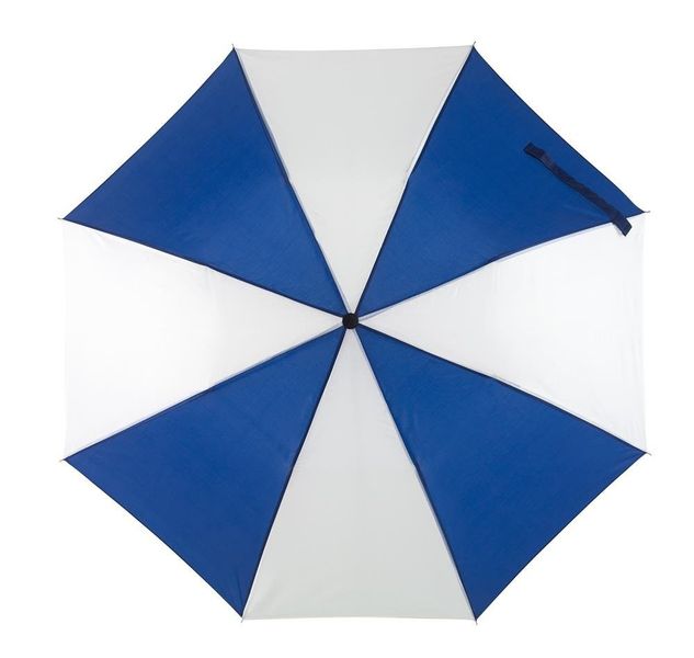 Parasol składany KEMER REGULAR Niebieski / Biały zdjęcie 2