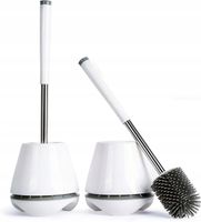 Silikonowa antybakteryjna szczotka do WC + GRATIS