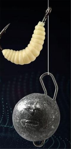 Sztuczne Robaki BIAŁE ZANĘTOWE Przynęty PINKA Muchówki Komplet 100szt na Arena.pl