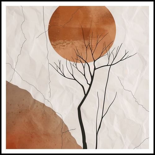 Plakat 100x100cm Surowość Pustyni na Arena.pl