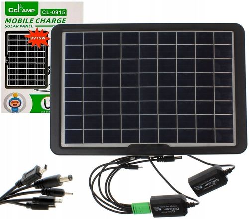 Ładowarka Słoneczna Panel Solarny 15W USB Kemping na Arena.pl