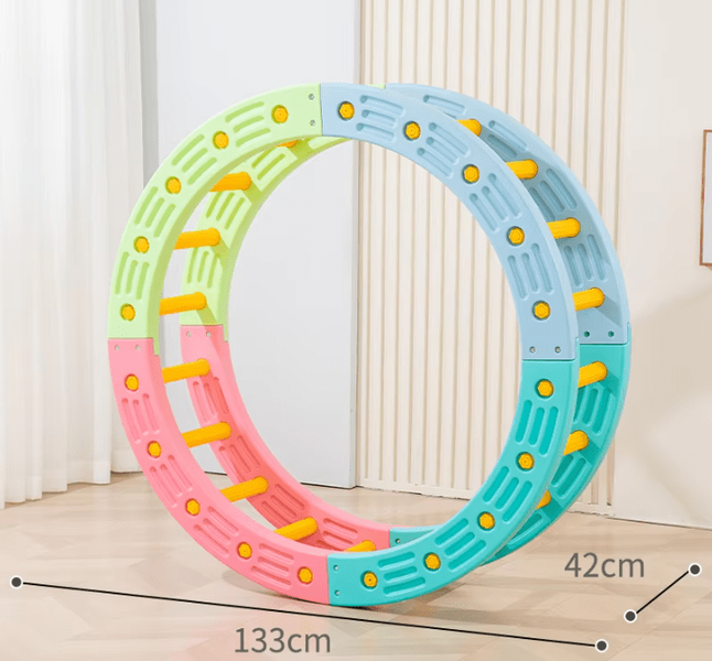 koło do ćwiczeń Circle - pastelowy MAŁPISZON zdjęcie 4