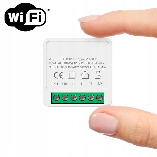 Inteligentny Przekaźnik 10A Gniazdko Włącznik WiFi TUYA Smart Life na Arena.pl