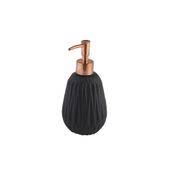 DOZOWNIK DO MYDŁA CZARNY CERAMIKA CHICAGO