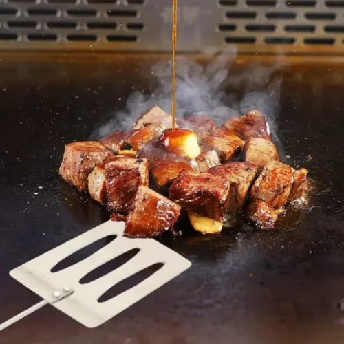 ZESTAW AKCESORIÓW SZTUĆCÓW PRZYBORY DO GRILLOWANIA GRILLA 3 ELEMENTY na Arena.pl