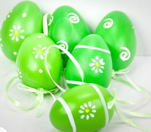 dekoracja wielkanocna jajka 6 szt. 5213  Wie-0225 na Arena.pl