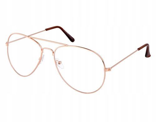 AVIATOR Okulary PILOTKI OPRAWKI metal na Arena.pl