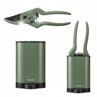 FISKARS ZESTAW SEKATOR NOŻYCOWY RĘCZNY DO ROŚLIN KWIATÓW + POJEMNIK