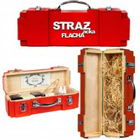 strażak pomysł na prezent skrzynka wino alkohol dla mężczyzny na Urodziny