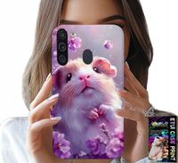 ETUI DO SAMSUNG GALAXY A21 - SŁODKI CHOMIK, GRYZONIE WZORY DLA DZIECI