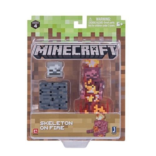 Minecraft - Figurka Skeleton w ogniu 19974 na Arena.pl
