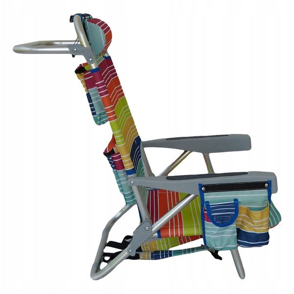leżak MULTICOLOR plażowy, ALUMINIUM,ogrodowy. zdjęcie 13