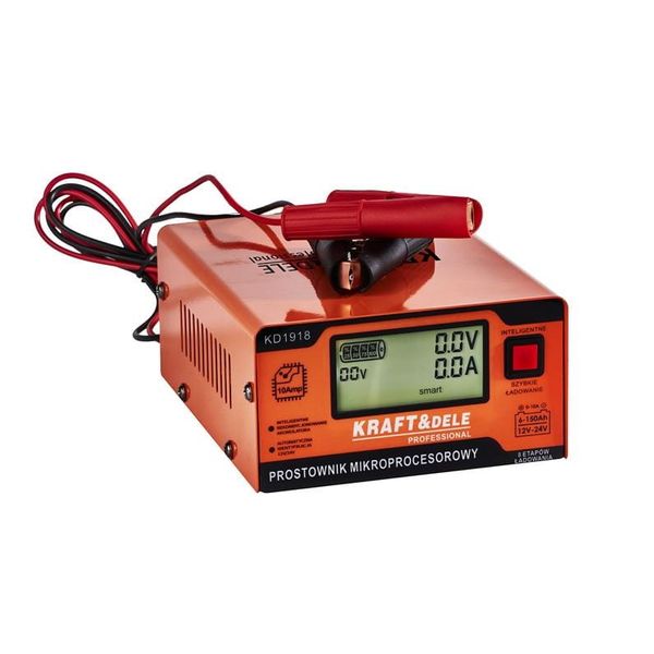 prostownik mikroprocesorowy 10amp 12/24v zdjęcie 6
