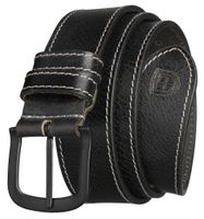 pasek do spodni skórzany męski czarny klasyczny skóra elegancki peterson