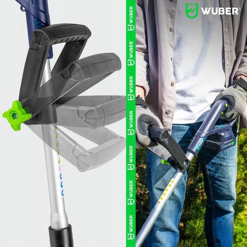 PODKASZARKA AKUMULATOROWA KOSA WYKASZARKA NA KOŁACH ŻYŁKI NOŻE AKU 2AH na Arena.pl