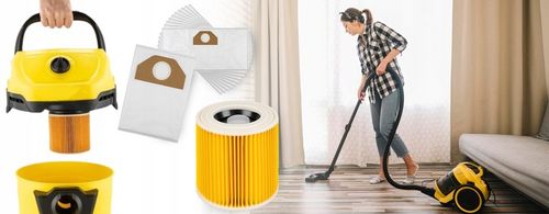 10x WORKI DO ODKURZACZA KARCHER WD3 WD2 SE4001 PLUS KWD V-17 V-15 V12 FILTR na Arena.pl